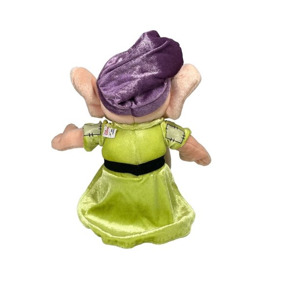 Disney Store Exclusive Snow White Dopey Dwarf Plush - Bean Bag Bottom - Picture 5 of 10